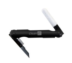 CLEAN IT Čistící sada pro sluchátka ČERNÁ (CL-302)