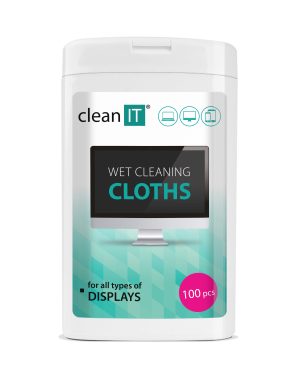 CLEAN IT vlhčené čisticí utěrky 100 ks MINI (CL-147)